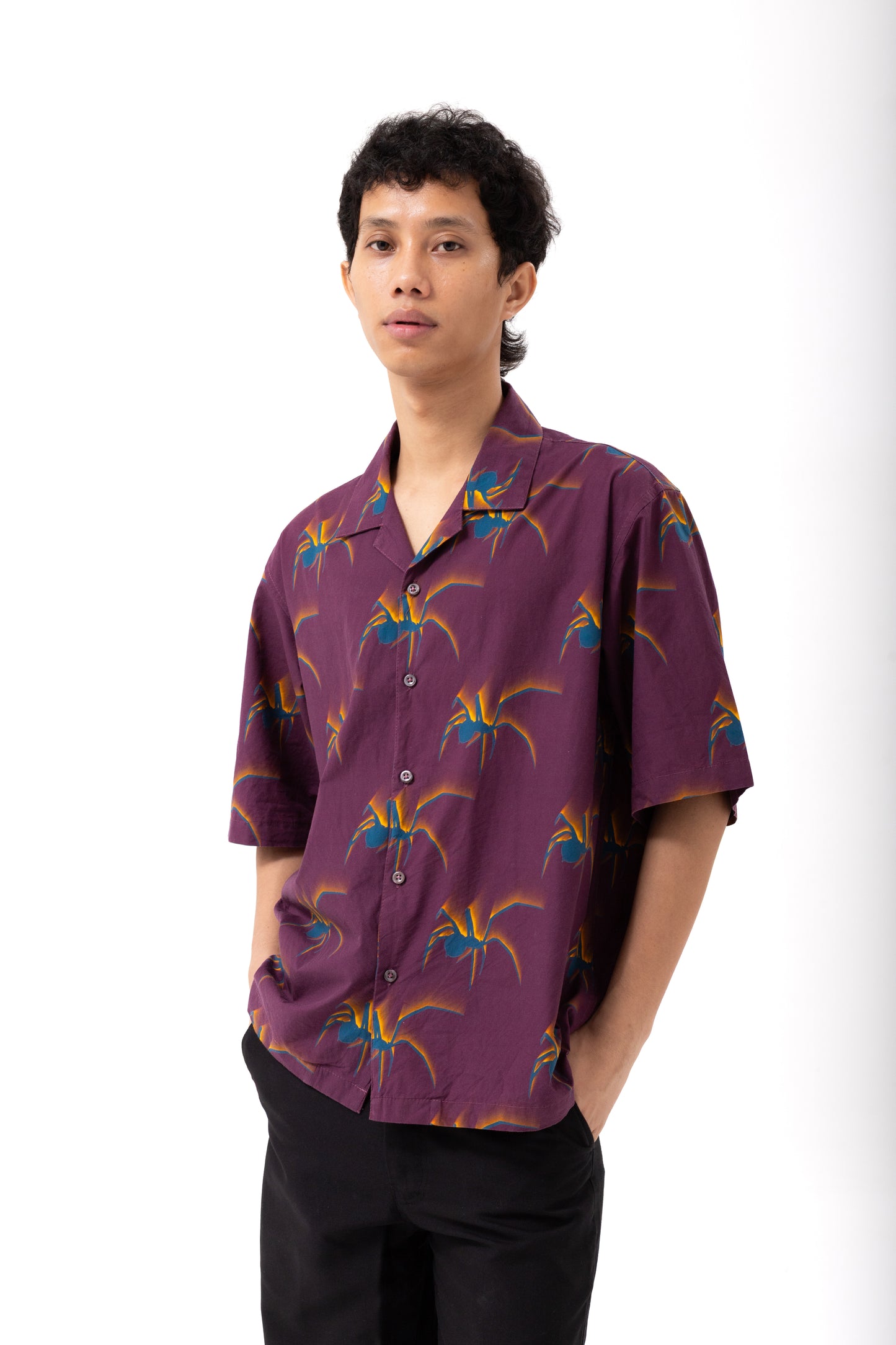 Spider shirt Purple