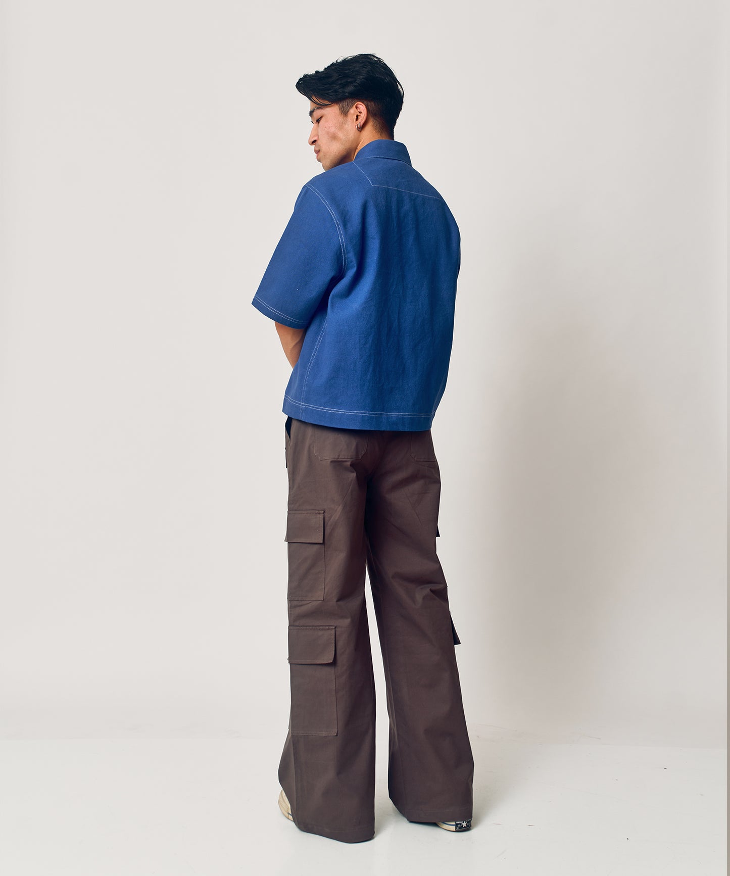 Saint denim shirt