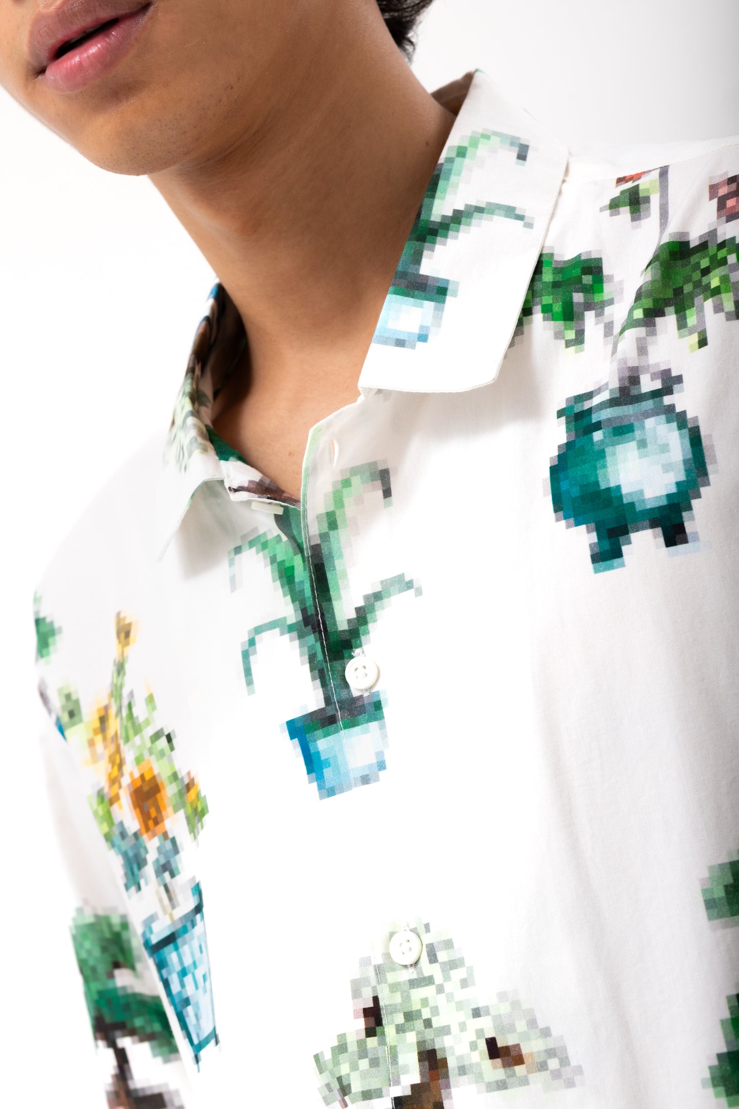 White Pixel Shirt