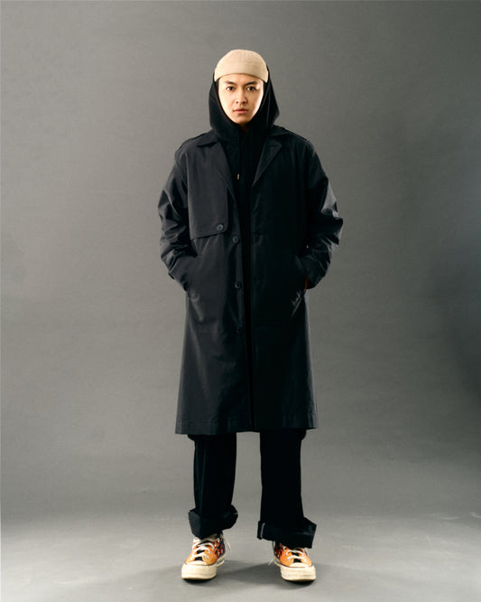 Grey Trench Coat