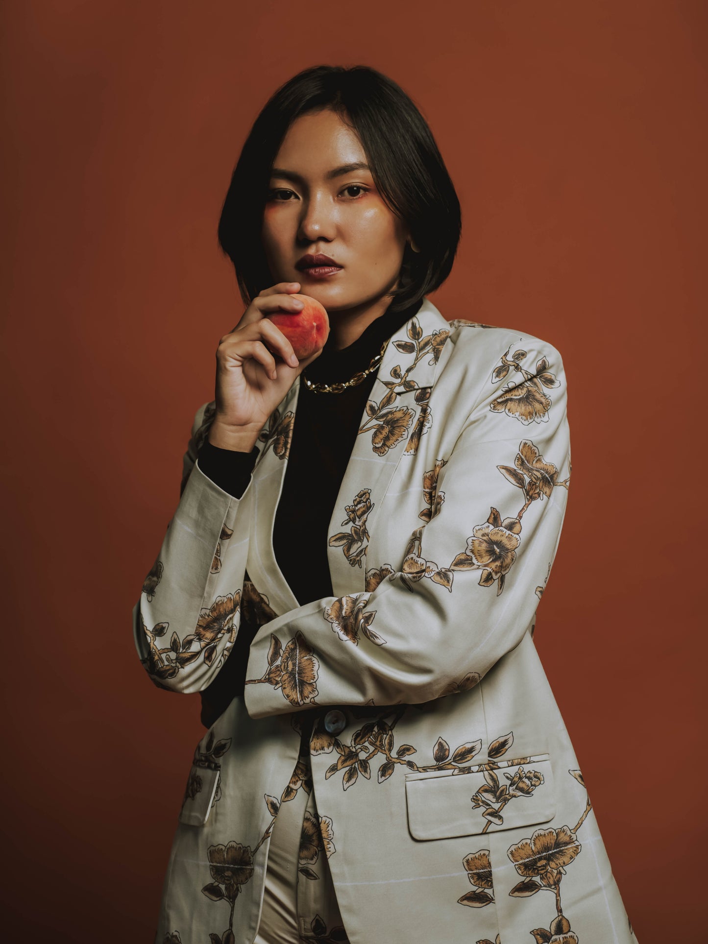 Nightingale printed blazer