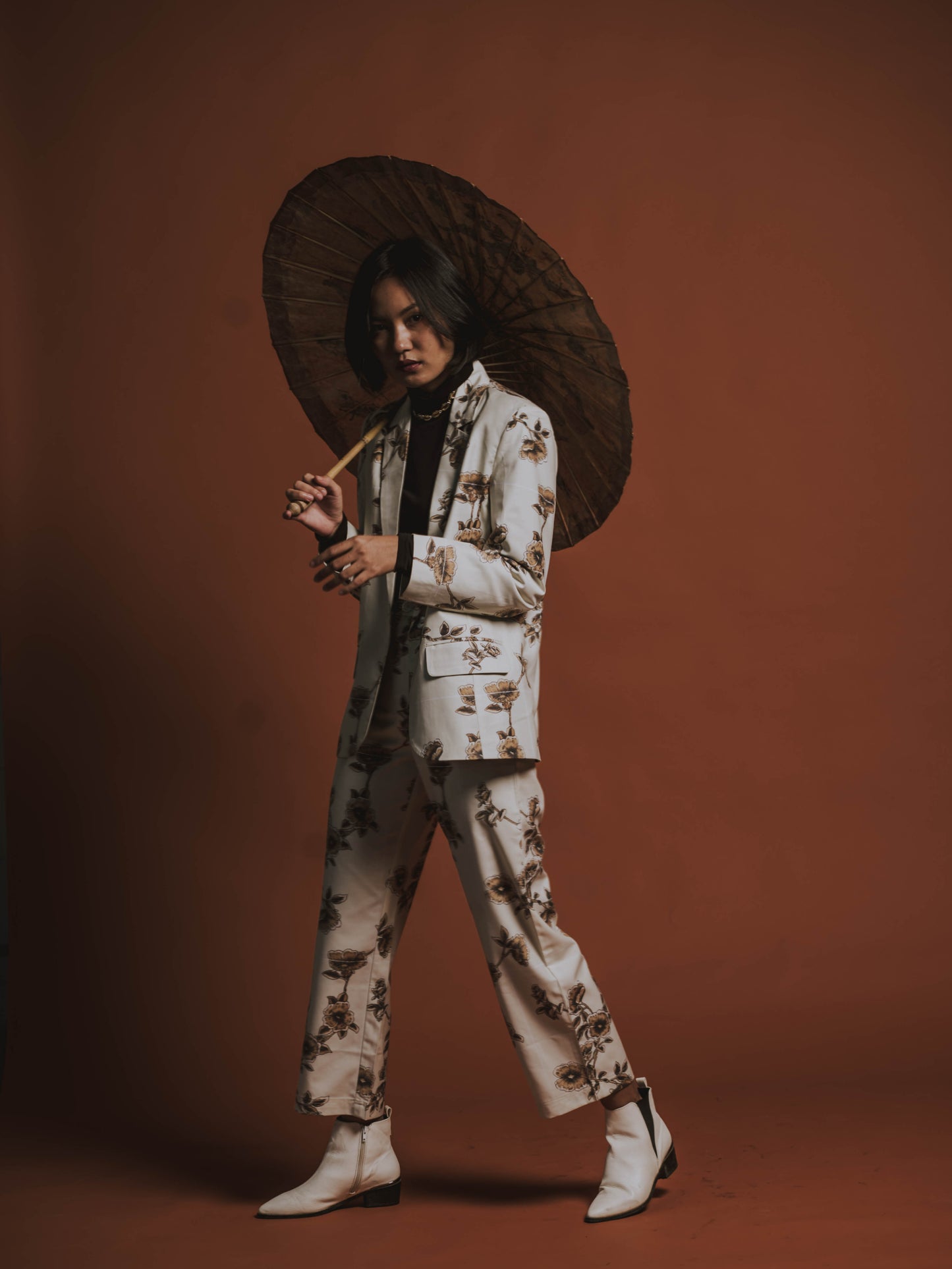 Nightingale printed blazer