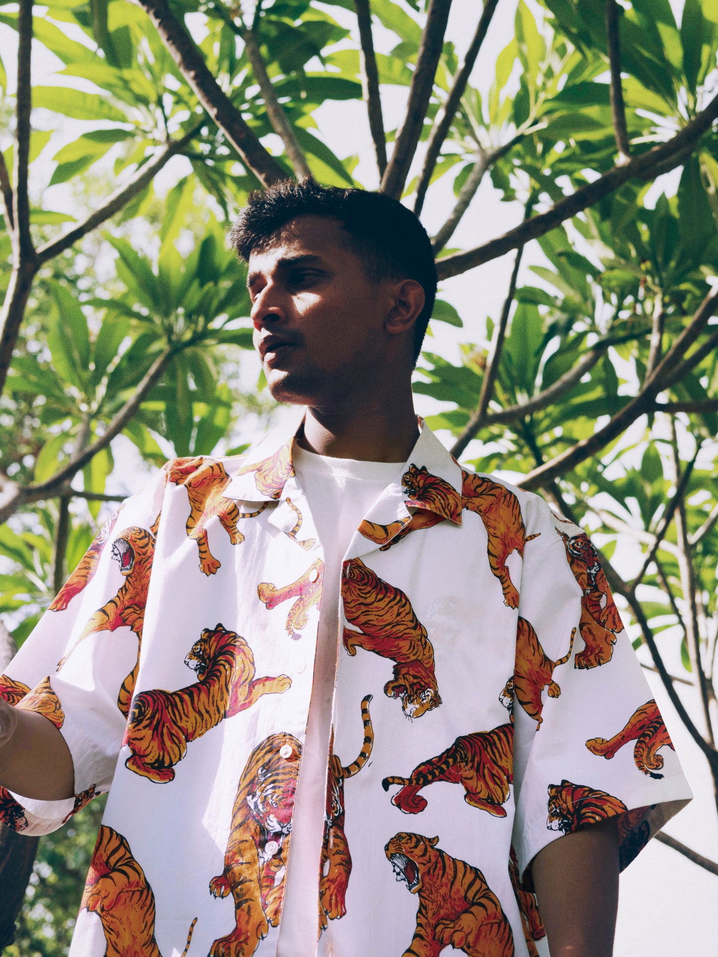 Tiger shirt (white)