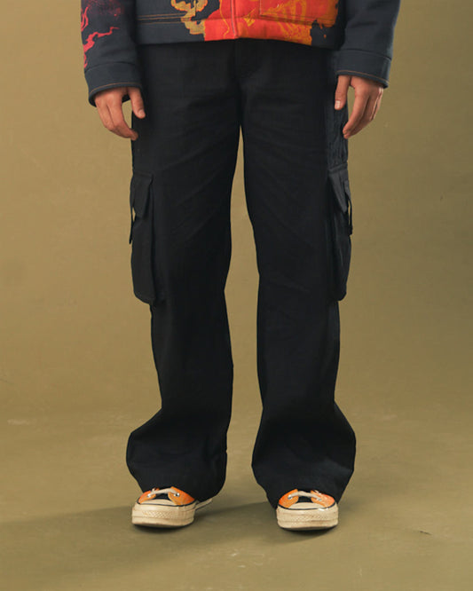 Pintuck trouser